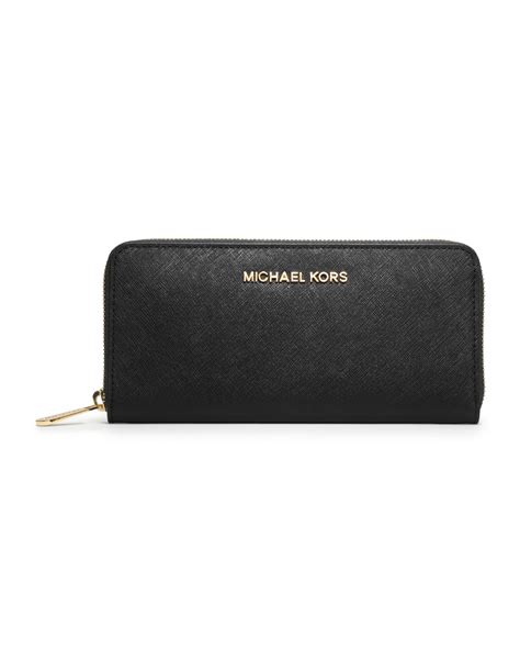 michael kors continental wallet outlet|michael kors saffiano wallet black.